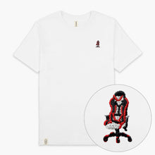 Load image into Gallery viewer, Gaming Chair Embroidered T-Shirt (Unisex)-Embroidered Clothing, Embroidered T-Shirt, N03-fundacionaqualogy