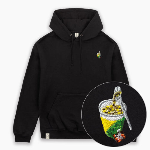 Noodle Pot Embroidered Hoodie (Unisex)-Embroidered Clothing, Embroidered Hoodie, JH001-fundacionaqualogy