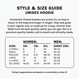 Tape Measure Embroidered Hoodie (Unisex)-Embroidered Clothing, Embroidered Hoodie, JH001-Existential Thread