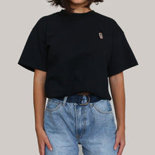 Laden Sie das Bild in den Galerie-Viewer, 90s Phone Embroidered T-Shirt (Unisex)-Embroidered Clothing, Embroidered T-Shirt, N03-Existential Thread