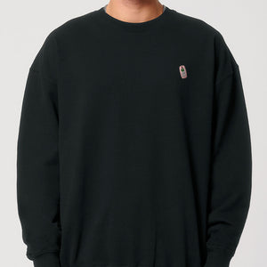 90s Phone Sweatshirt (Unisex)-Embroidered Clothing, Embroidered Sweatshirt, JH030-Existential Thread