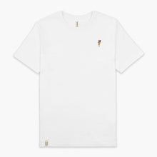 Cargar imagen en el visor de la galería, 99 Ice Cream Cone Embroidered T-Shirt (Unisex)-Embroidered Clothing, Embroidered T-Shirt, N03-Existential Thread