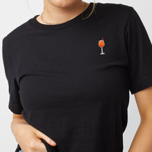 Load image into Gallery viewer, Aperol Spritz T-Shirt (Unisex)-Embroidered Clothing, Embroidered T-Shirt, EP01-Existential Thread