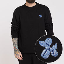 Cargar imagen en el visor de la galería, Balloon Dog Embroidered Sweatshirt (Unisex)-Embroidered Clothing, Embroidered Sweatshirt, JH030-Existential Thread