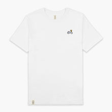 Cargar imagen en el visor de la galería, Bike With Flowers T-Shirt (Unisex)-Embroidered Clothing, Embroidered T-Shirt, EP01-Existential Thread