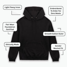 Load image into Gallery viewer, Bubble Tea Embroidered Hoodie (Unisex)-Embroidered Clothing, Embroidered Hoodie, JH001-Existential Thread