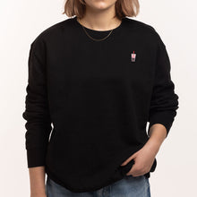 Laden Sie das Bild in den Galerie-Viewer, Bubble Tea Embroidered Sweatshirt (Unisex)-Embroidered Clothing, Embroidered Sweatshirt, JH030-Existential Thread