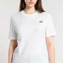 Laden Sie das Bild in den Galerie-Viewer, Camper T-Shirt (Unisex)-Embroidered Clothing, Embroidered T-Shirt, EP01-Existential Thread