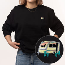 Laden Sie das Bild in den Galerie-Viewer, Caravan Sweatshirt (Unisex)-Embroidered Clothing, Embroidered Sweatshirt, JH030-Existential Thread