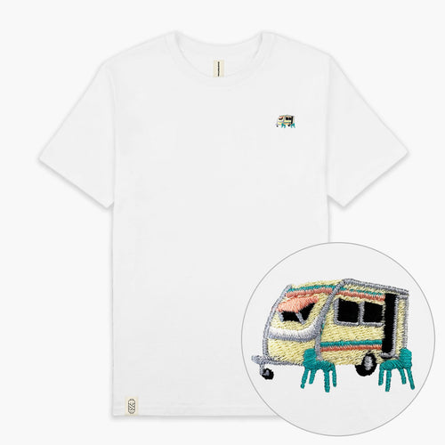 Caravan T-Shirt (Unisex)-Embroidered Clothing, Embroidered T-Shirt, EP01-Existential Thread