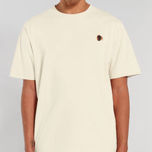Cargar imagen en el visor de la galería, Chocolate Orange Embroidered T-Shirt (Unisex)-Embroidered Clothing, Embroidered T-Shirt, N03-Existential Thread