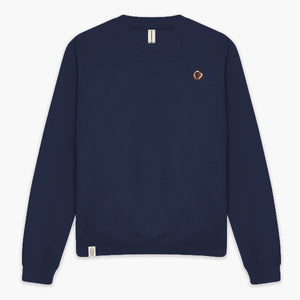 Chocolate Orange Sweatshirt (Unisex)-Embroidered Clothing, Embroidered Sweatshirt, JH030-Existential Thread