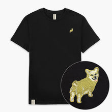 Load image into Gallery viewer, Corgi T-Shirt (Unisex)-Embroidered Clothing, Embroidered T-Shirt, EP01-Existential Thread