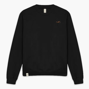 Dachshund Embroidered Sweatshirt (Unisex)-Embroidered Clothing, Embroidered Sweatshirt, JH030-Existential Thread
