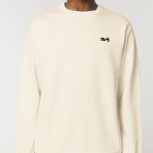 Cargar imagen en el visor de la galería, Dachshund Sweatshirt (Unisex)-Embroidered Clothing, Embroidered Sweatshirt, JH030-Existential Thread