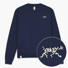 Cargar imagen en el visor de la galería, Dalmatian Sweatshirt (Unisex)-Embroidered Clothing, Embroidered Sweatshirt, JH030-Existential Thread