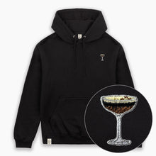 Cargar imagen en el visor de la galería, Espresso Martini Embroidered Hoodie (Unisex)-Embroidered Clothing, Embroidered Hoodie, JH001-Existential Thread