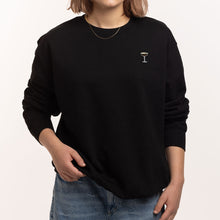 Load image into Gallery viewer, Espresso Martini Embroidered Sweatshirt (Unisex)-Embroidered Clothing, Embroidered Sweatshirt, JH030-Existential Thread