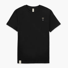 Cargar imagen en el visor de la galería, Espresso Martini Embroidered T-Shirt (Unisex)-Embroidered Clothing, Embroidered T-Shirt, N03-Existential Thread