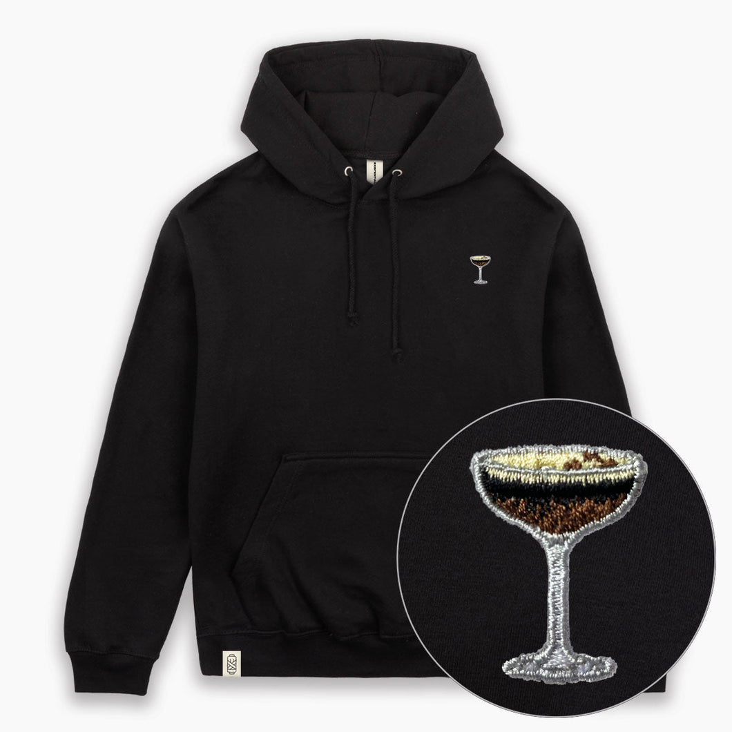 Espresso Martini Hoodie (Unisex)-Embroidered Clothing, Embroidered Hoodie, JH001-Existential Thread