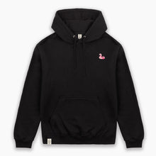 Cargar imagen en el visor de la galería, Flamingo Floatie Hoodie (Unisex)-Embroidered Clothing, Embroidered Hoodie, JH001-Existential Thread