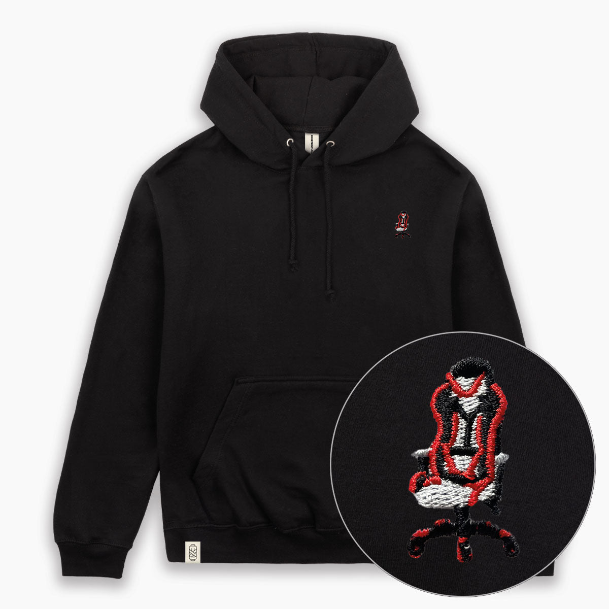 Gaming Chair Embroidered Hoodie (Unisex) product