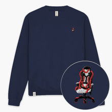 Laden Sie das Bild in den Galerie-Viewer, Gaming Chair Embroidered Sweatshirt (Unisex)-Embroidered Clothing, Embroidered Sweatshirt, JH030-Existential Thread
