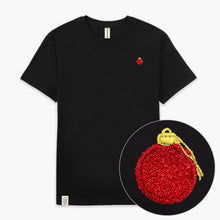 Load image into Gallery viewer, Glittery Bauble T-Shirt (Unisex)-Embroidered Clothing, Embroidered T-Shirt, EP01-Existential Thread