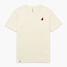 Cargar imagen en el visor de la galería, Grunge Boot Embroidered T-Shirt (Unisex)-Embroidered Clothing, Embroidered T-Shirt, N03-Existential Thread