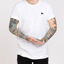 Cargar imagen en el visor de la galería, High-Top Sneaker Embroidered T-Shirt (Unisex)-Embroidered Clothing, Embroidered T-Shirt, N03-Existential Thread