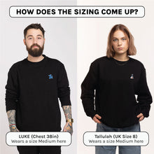 Laden Sie das Bild in den Galerie-Viewer, High-Top Sneaker Sweatshirt (Unisex)-Embroidered Clothing, Embroidered Sweatshirt, JH030-Existential Thread
