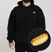 Cargar imagen en el visor de la galería, Hot Dog Hoodie (Unisex)-Embroidered Clothing, Embroidered Hoodie, JH001-Existential Thread