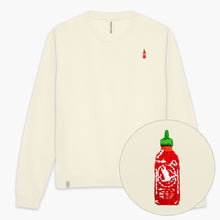 Load image into Gallery viewer, Hot Sauce Embroidered Sweatshirt (Unisex)-Embroidered Clothing, Embroidered Sweatshirt, JH030-Existential Thread