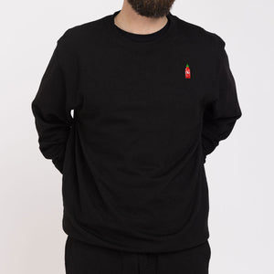 Hot Sauce Sweatshirt (Unisex)-Embroidered Clothing, Embroidered Sweatshirt, JH030-Existential Thread