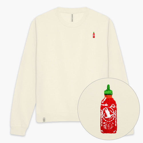 Hot Sauce Sweatshirt (Unisex)-Embroidered Clothing, Embroidered Sweatshirt, JH030-Existential Thread