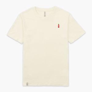 Hot Sauce T-Shirt (Unisex)-Embroidered Clothing, Embroidered T-Shirt, EP01-Existential Thread