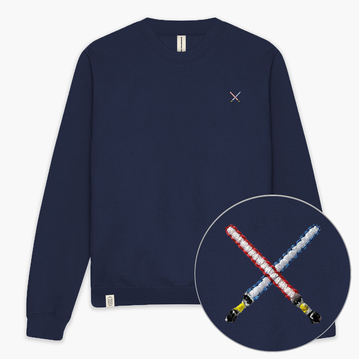 Intergalactic Swords Embroidered Sweatshirt (Unisex)