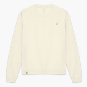 Intergalactic Swords Sweatshirt (Unisex)-Embroidered Clothing, Embroidered Sweatshirt, JH030-Existential Thread