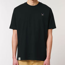 Cargar imagen en el visor de la galería, Intergalactic Swords T-Shirt (Unisex)-Embroidered Clothing, Embroidered T-Shirt, EP01-Existential Thread