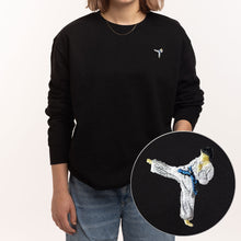 Laden Sie das Bild in den Galerie-Viewer, Martial Artist Embroidered Sweatshirt (Unisex)-Embroidered Clothing, Embroidered Sweatshirt, JH030-Existential Thread