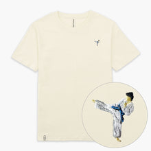 Laden Sie das Bild in den Galerie-Viewer, Martial Artist Embroidered T-Shirt (Unisex)-Embroidered Clothing, Embroidered T-Shirt, N03-Existential Thread