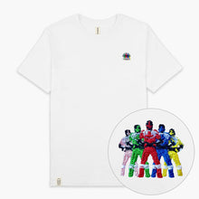 Laden Sie das Bild in den Galerie-Viewer, Mighty 90s Action Figures Embroidered T-Shirt (Unisex)-Embroidered Clothing, Embroidered T-Shirt, N03-Existential Thread