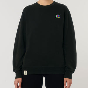 Mighty 90s Action Figures Sweatshirt (Unisex)-Embroidered Clothing, Embroidered Sweatshirt, JH030-Existential Thread