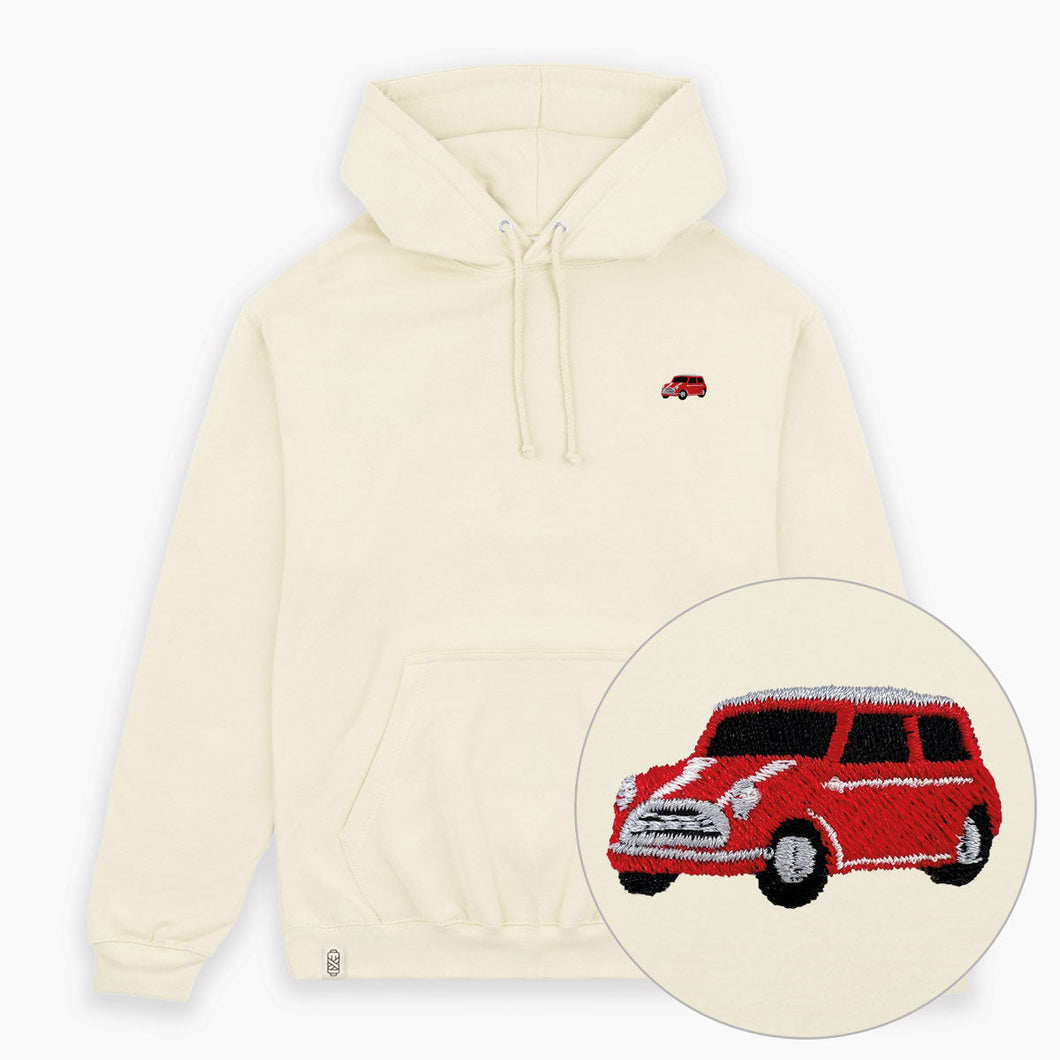 Miniature British Car Hoodie (Unisex)-Embroidered Clothing, Embroidered Hoodie, JH001-Existential Thread