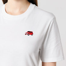 Laden Sie das Bild in den Galerie-Viewer, Miniature British Car T-Shirt (Unisex)-Embroidered Clothing, Embroidered T-Shirt, EP01-Existential Thread