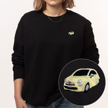 Cargar imagen en el visor de la galería, Miniature Italian Car Sweatshirt (Unisex)-Embroidered Clothing, Embroidered Sweatshirt, JH030-Existential Thread