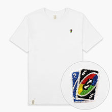 Laden Sie das Bild in den Galerie-Viewer, Nostalgic Card Game Embroidered T-Shirt (Unisex)-Embroidered Clothing, Embroidered T-Shirt, N03-Existential Thread