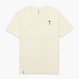 Piña Colada Embroidered T-Shirt (Unisex)-Embroidered Clothing, Embroidered T-Shirt, N03-Existential Thread