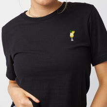 Cargar imagen en el visor de la galería, Piña Colada Embroidered T-Shirt (Unisex)-Embroidered Clothing, Embroidered T-Shirt, N03-Existential Thread