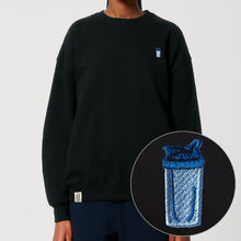 Cargar imagen en el visor de la galería, Protein Shaker Embroidered Sweatshirt (Unisex)-Embroidered Clothing, Embroidered Sweatshirt, JH030-Existential Thread